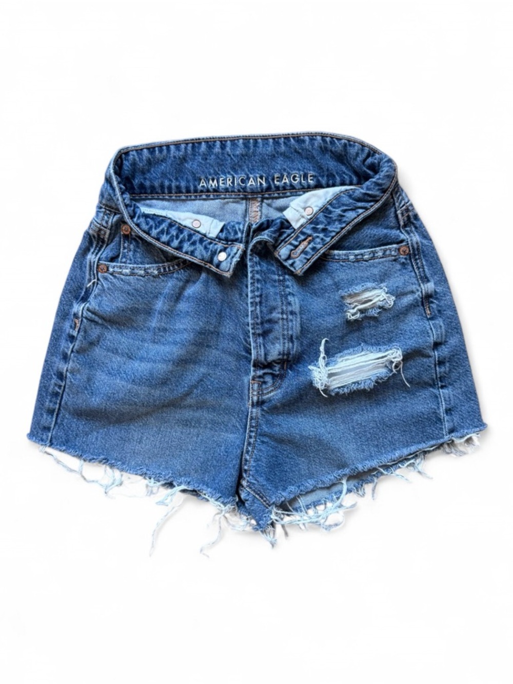 American Eagle Outfitters High-Rise Foldover Shorts
